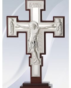 Cruz de San Damian. Plata laminada