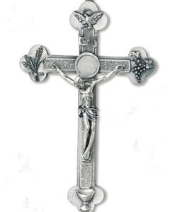 Holy Spirit crucifix. Metal