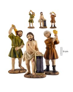 Jesus atado a la columna (Set 3 piezas)