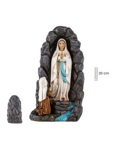 Virgen de Lourdes en cueva