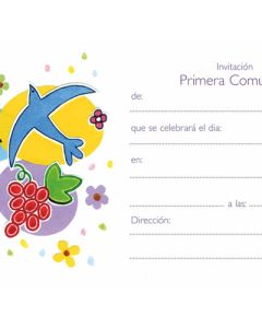 Invitation First Communion with envelope