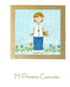 First Communion book for boy
