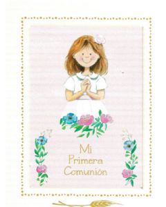 Communion book for girl