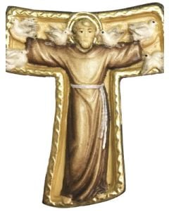 Cross of Tau. Saint Francis of Assisi