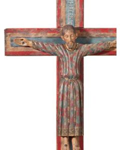 Cristo de Batllo con cruz 