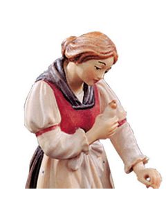Maria con botella de leche (Nacimiento Folclorico)