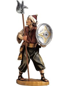 Soldado con alabarda y escudo (Nacimiento Reindl)
