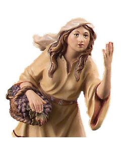 Mujer con uvas (Nacimiento Rupert)