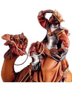 Rey Baltasar con camello Nº24021 (Nacimiento Reindl)