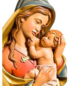 Relieve Virgen con niño
