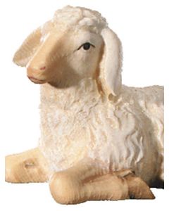 Sheep lying (Leonard Nativity)