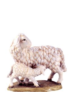 Sheep with lamb (Alpes Nativity)