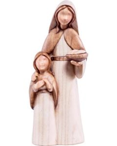 Shepherdess with girl (Stylized Nativity)