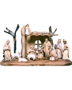 Complete nativity set 15 pieces (Artisan Nativity)