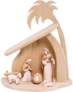 Complete nativity set 7 pieces (Stylized Nativity)