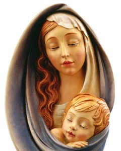 Relieve Virgen Maria con niño