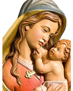 Relieve Virgen Maria con niño 