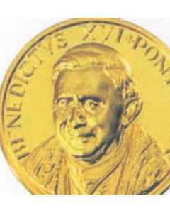 Medalla del Papa Benedicto XVI