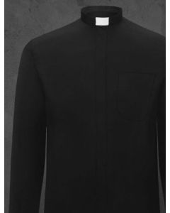 Camisa Clergyman 100% Algodón. Manga Larga